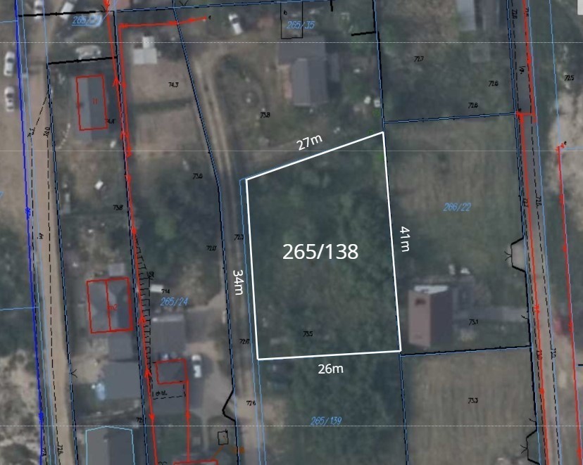Działka budowlana 1000m2, Nowe Grochale