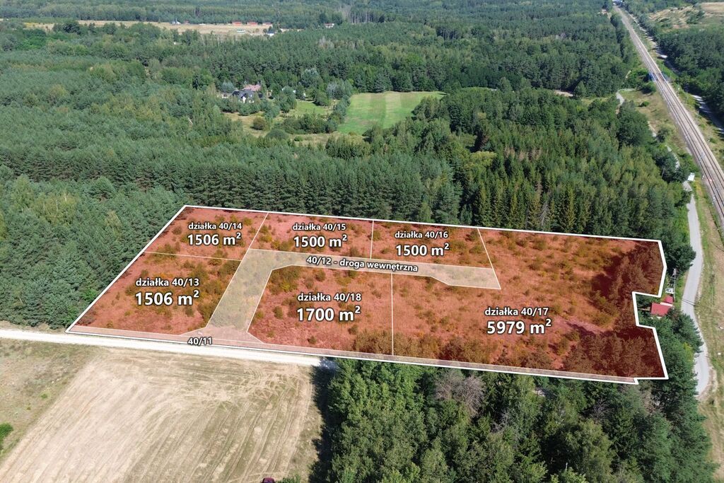 Działka Budowlana 1,5km od Suntago Wręcza