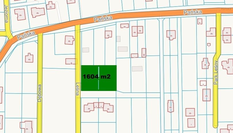 Działka 1604m2 Dębina Czosnów 30 min od Warszawy