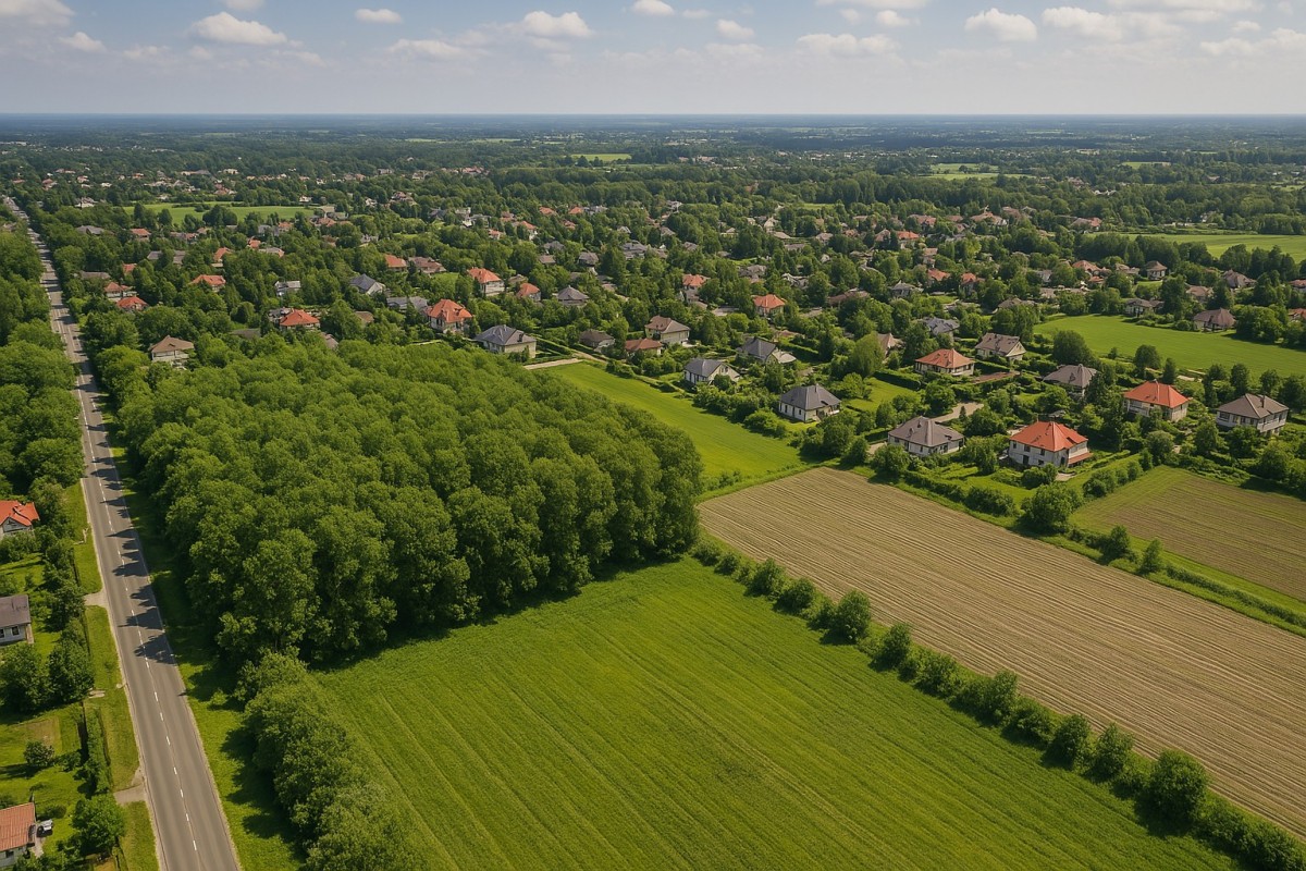 Działka 3,7 ha | Konstancin | Inwestycyjna | Mpzp