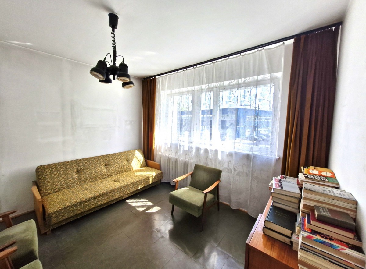 3 pokoje, balkon, piwnica