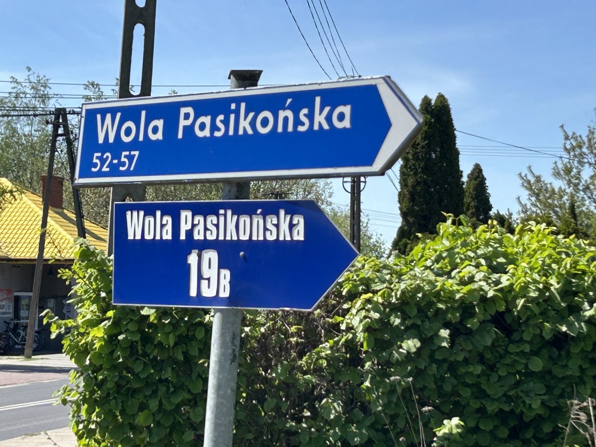 Działka z Woli Pasikońskiej