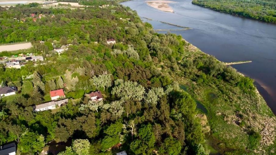 Dom z prywatnym brzegiem Wisły*35 km do W-wy