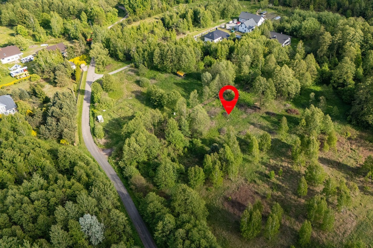 Działka w oazie ciszy i otoczeniu lasów