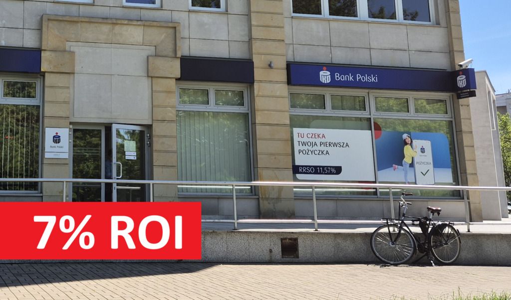 Wynajęty PKO BP, ROI 7%, Śródmieście, Unikat!