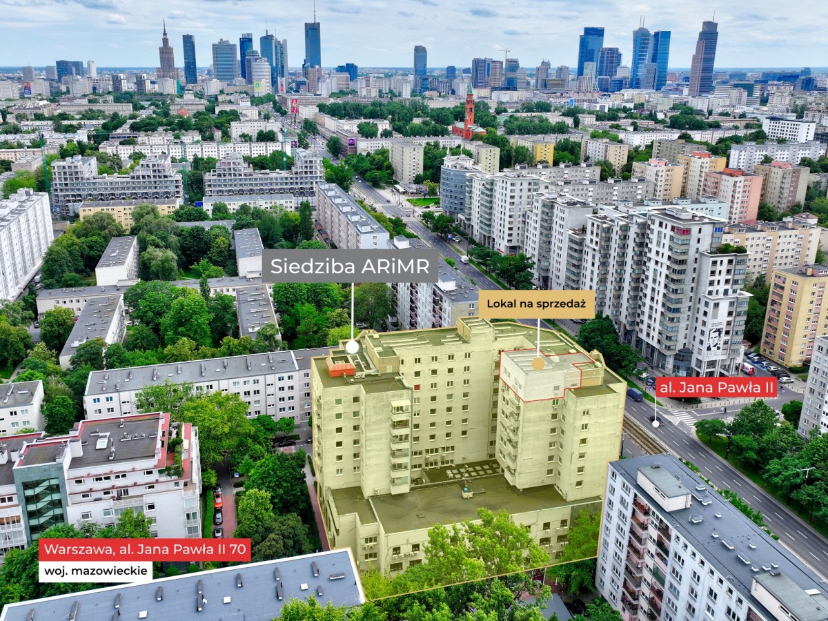 Lokal usługowy 110,32 Centrum  Al. Jana Pawła II