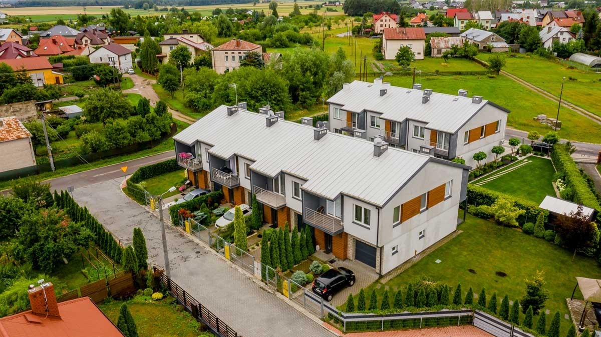 Dom jednorodzinny w zabudowie szeregowej – Węgrów