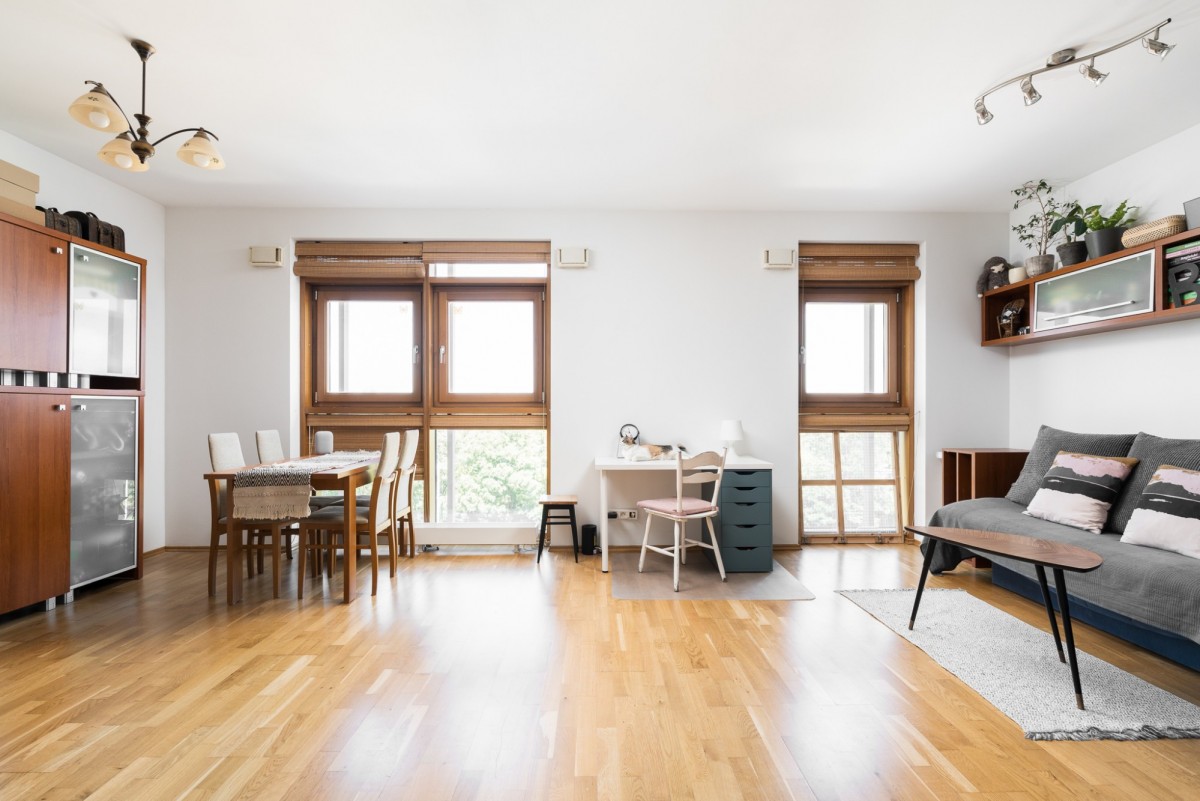 Mieszkanie z aneksem sypialnianym w apartamentowcu