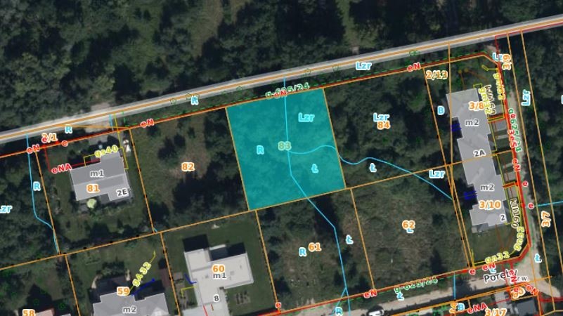 Grunt na sprzedaż 1229m2 Białołęka ul. Poręby MPZP