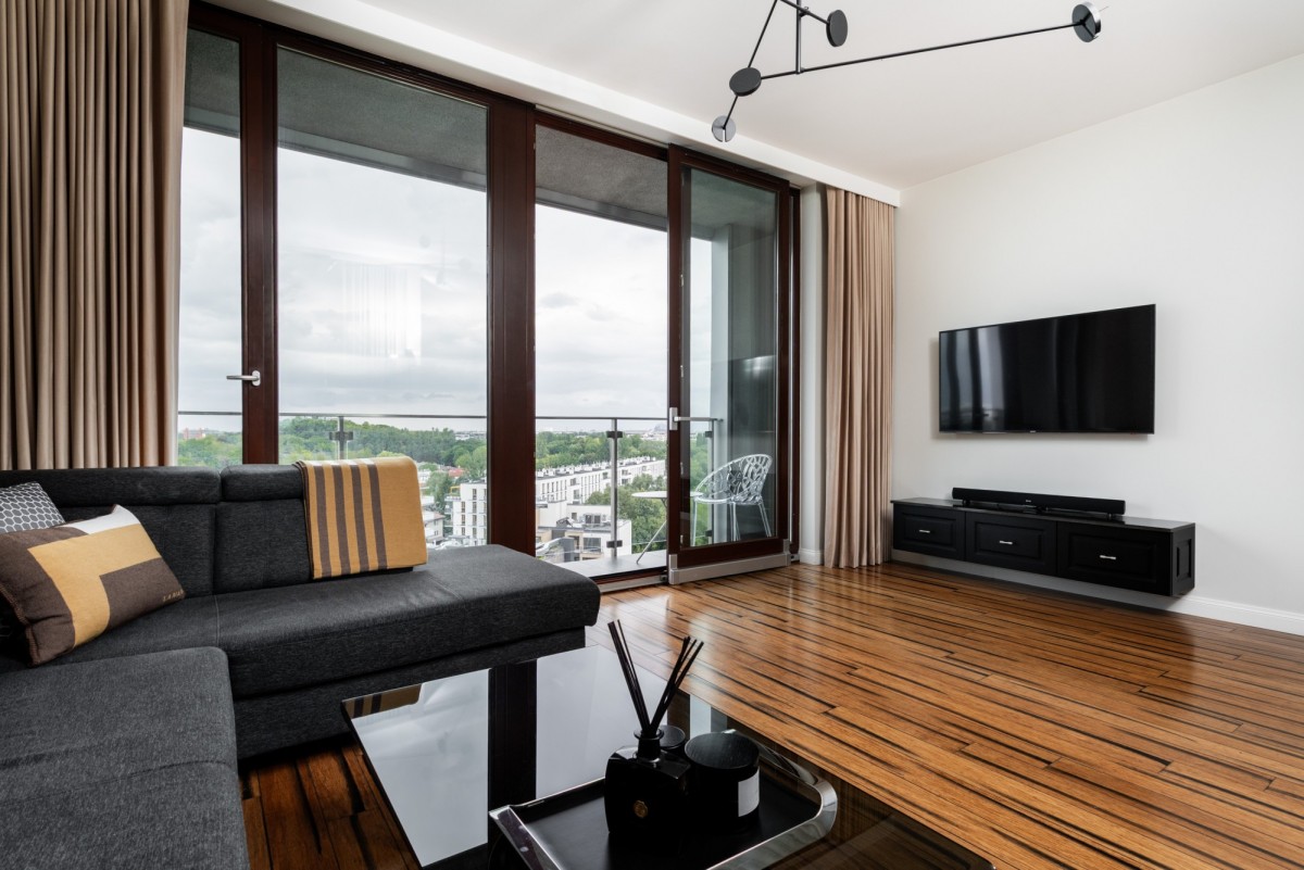 Widok na Park Szczęśliwicki | Apartament