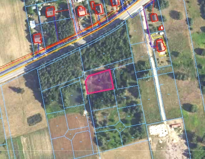 Działka budowlana 1000 m² przy lesie, Wincentówek