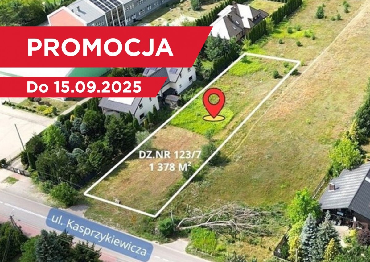 Działka 1378 m² Leśniakowizna k. Wołomina