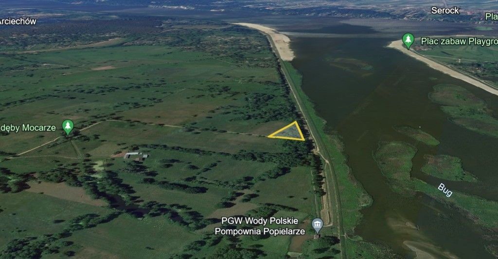 Przy linii brzegowej Bugu!