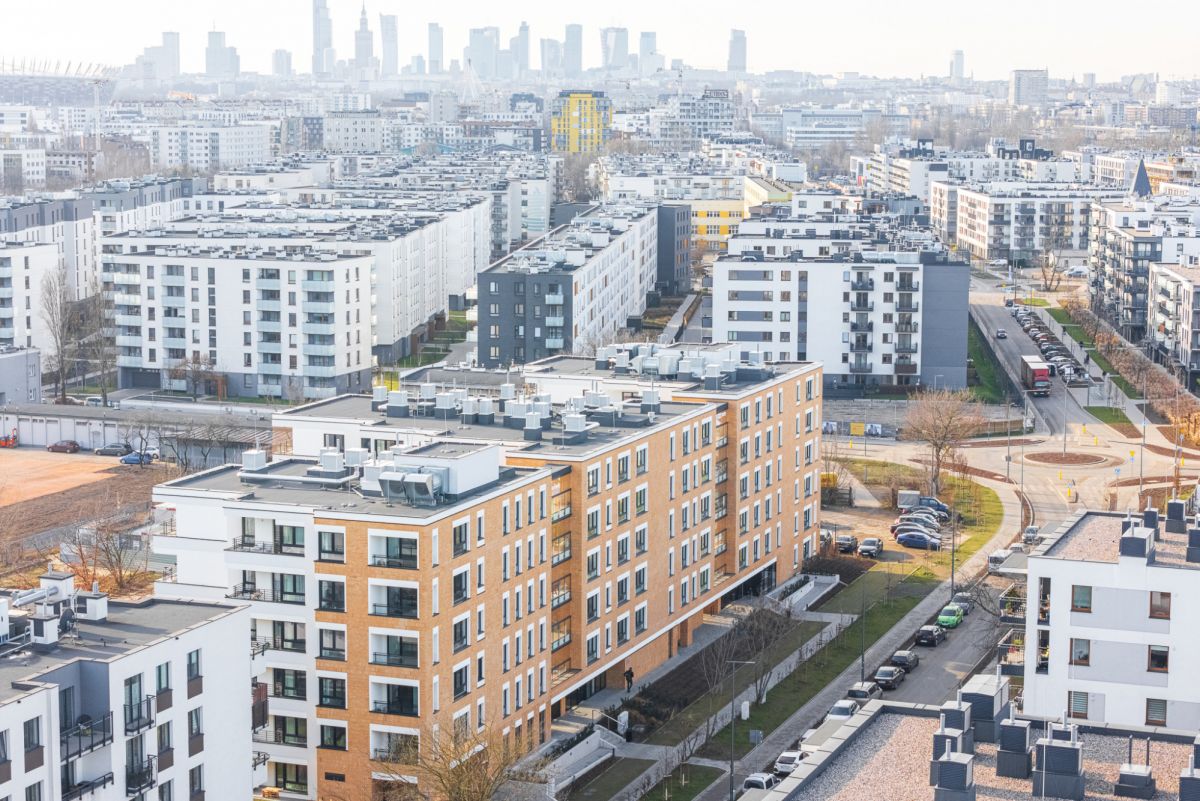 Słoneczne mieszkanie w inwestycji Złota Praga