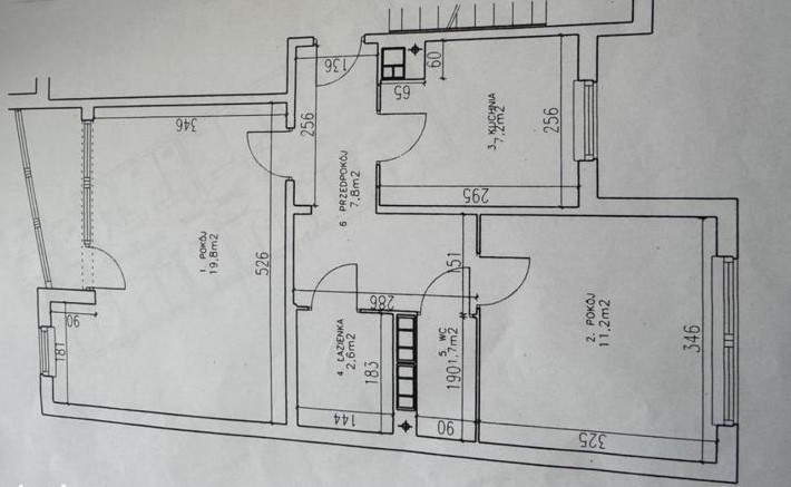 Bemowo -METRO- 50m2 – DO REMONTU!!