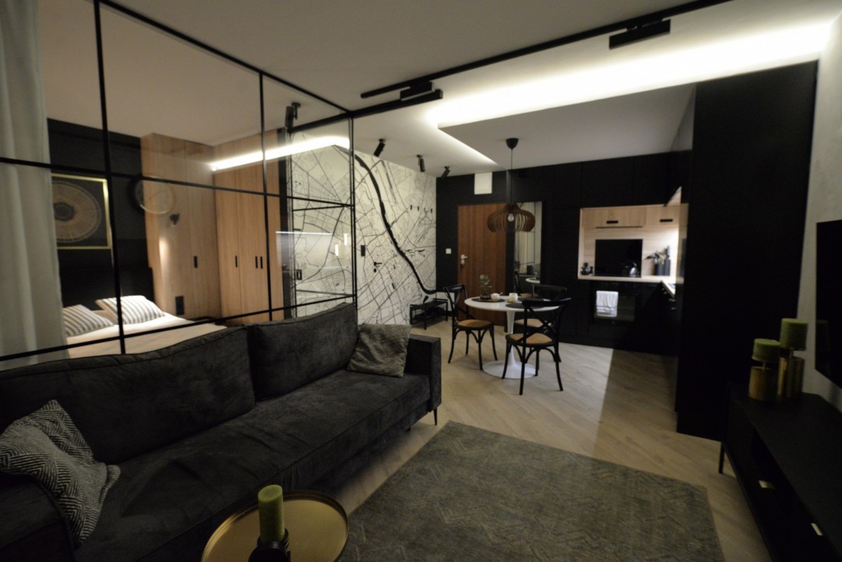 Nowoczesne mieszkanie 34m² z klimatyzacją