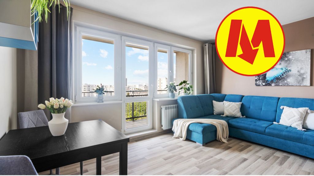 Twój azyl na Ursynowie – loggia z widokiem – metro