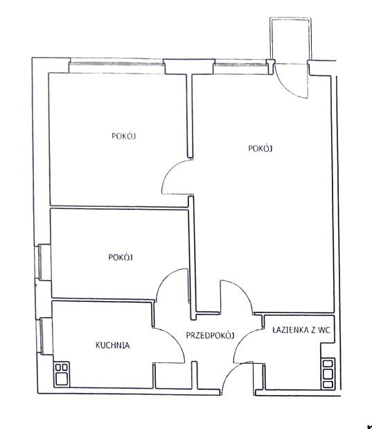 3 pokoje, balkon, piwnica, 10 min do metra