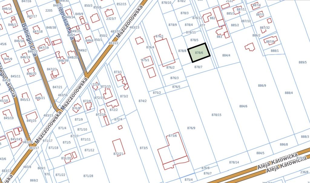Działka budowlana Nadaarzyn (dz. nr 878/6)
