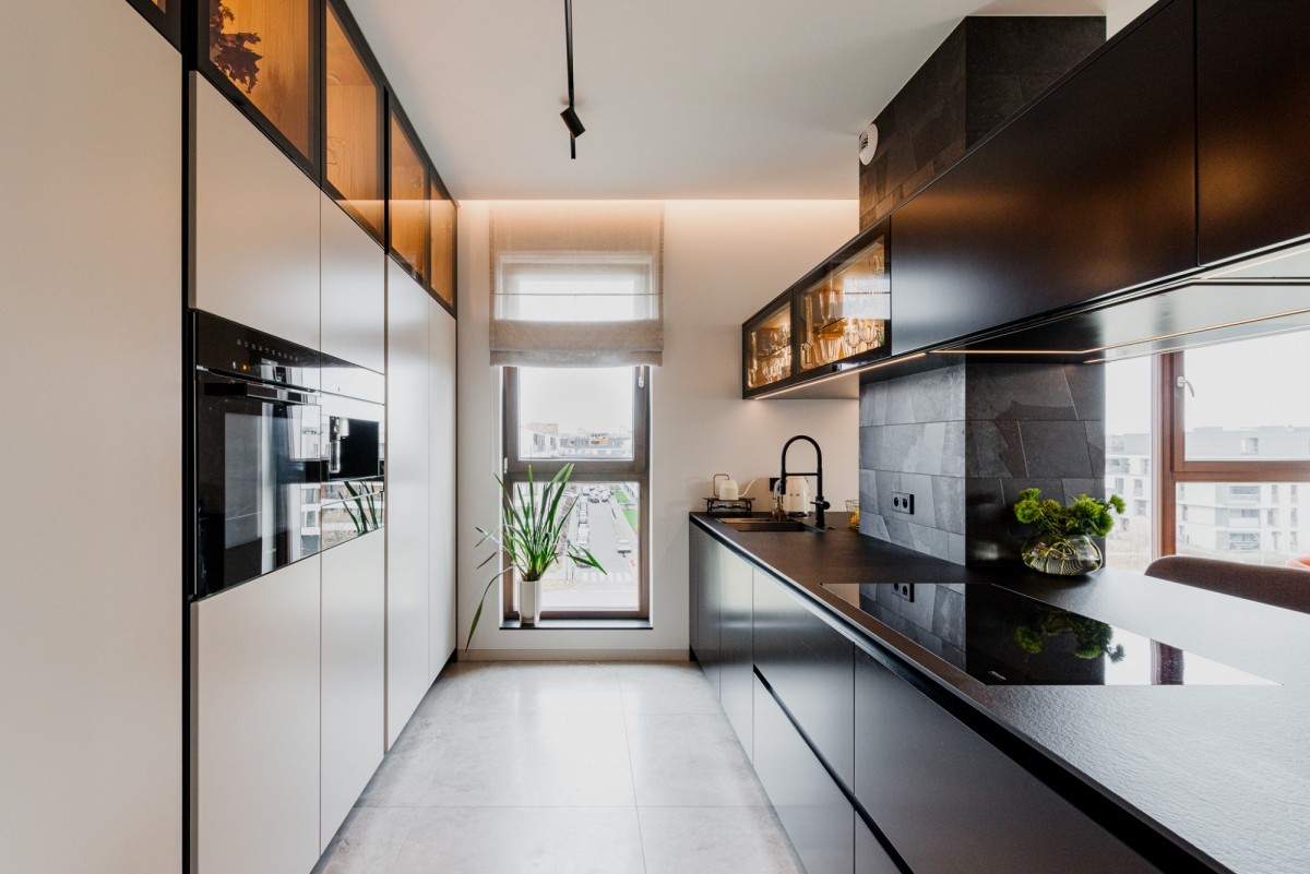 Luksusowy penthouse z widokiem na park.