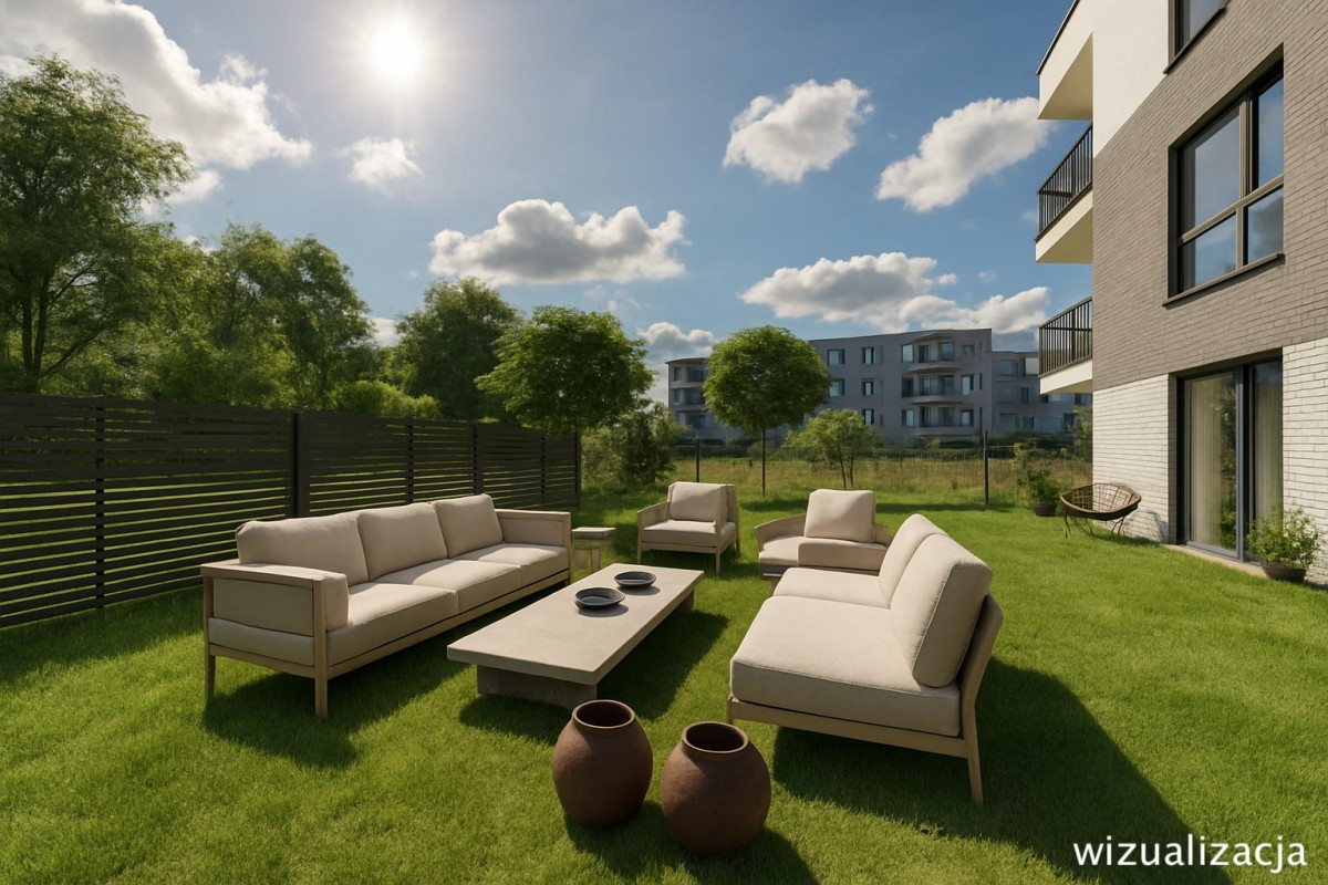 4 pokoje z ogródkiem 126 m2! Odbiór w lipcu