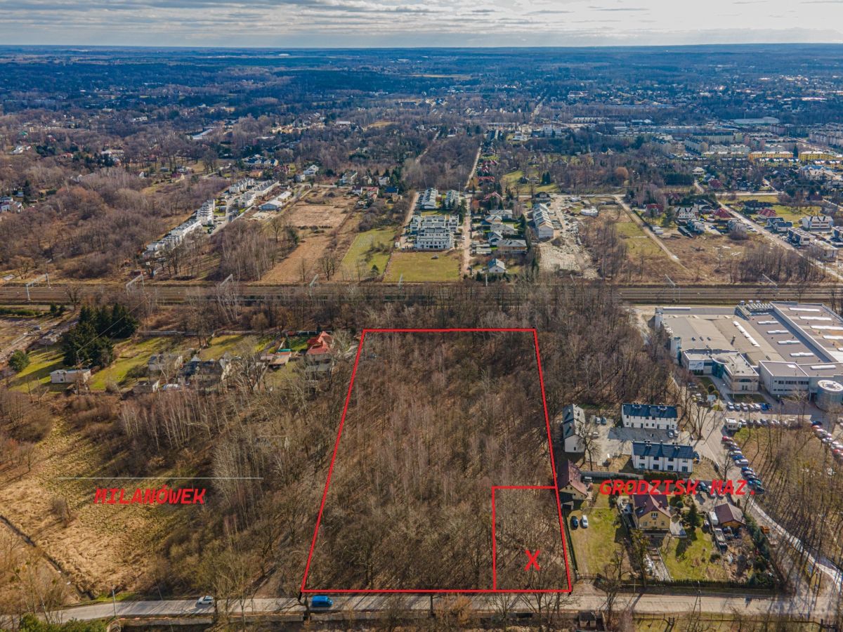 Idealne pod dom | Granicy Milanówka i Grodziska