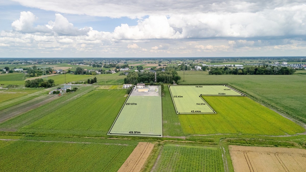 Działka pod osiedle Segmentów/blizniaków