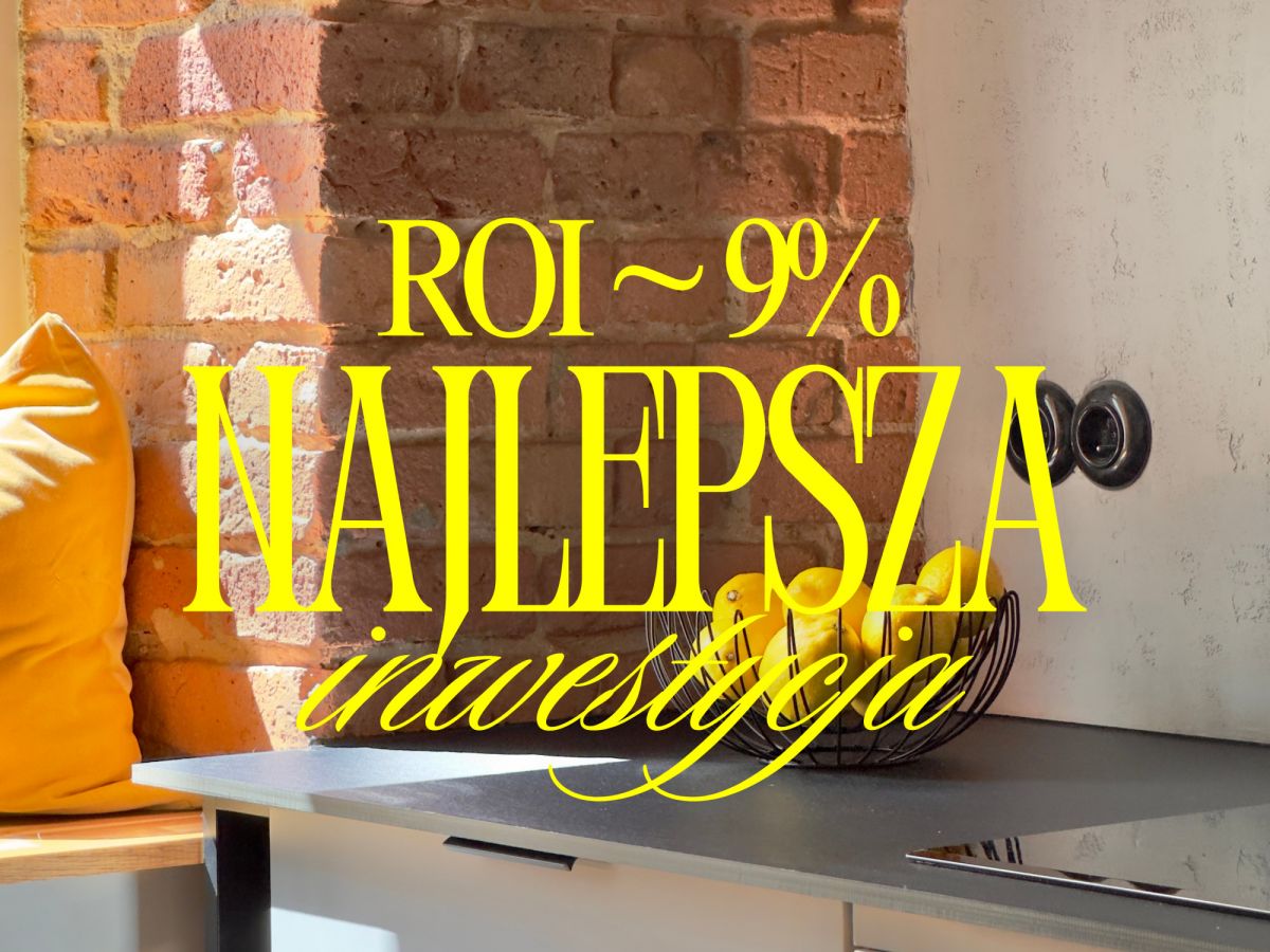 ✅ ROI ~9% ✅ po remoncie ✅ kamienica z windą ✅