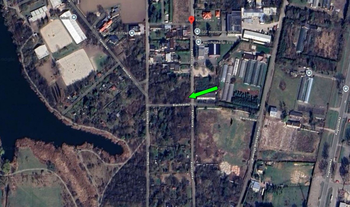 Atrakcyjna działka w pobliżu j. Czerniakowskiego