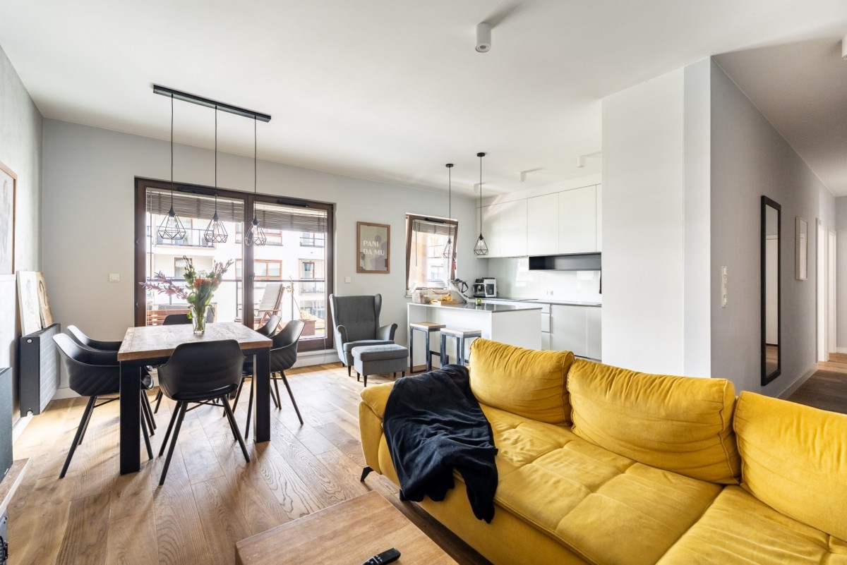 Przestronny apartament w Wilanowie | duża loggia