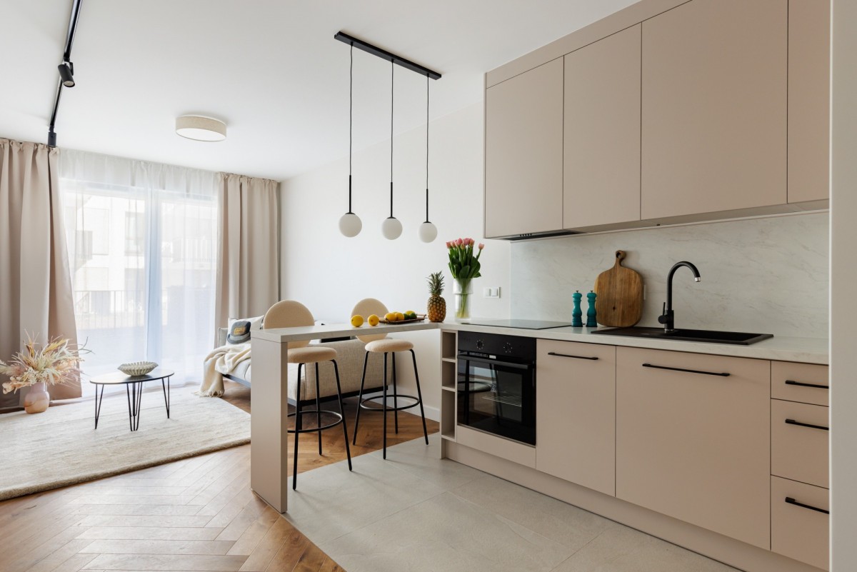 Wykończone pod klucz z dużym tarasem