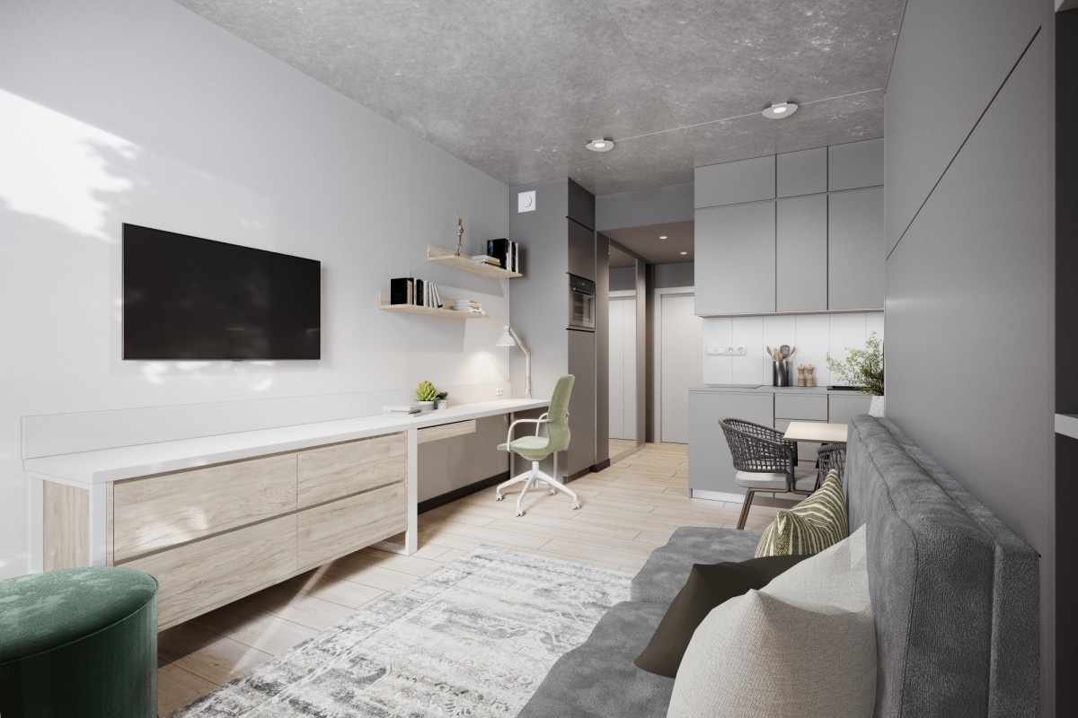 Nowy, w pełni umeblowany lokal.