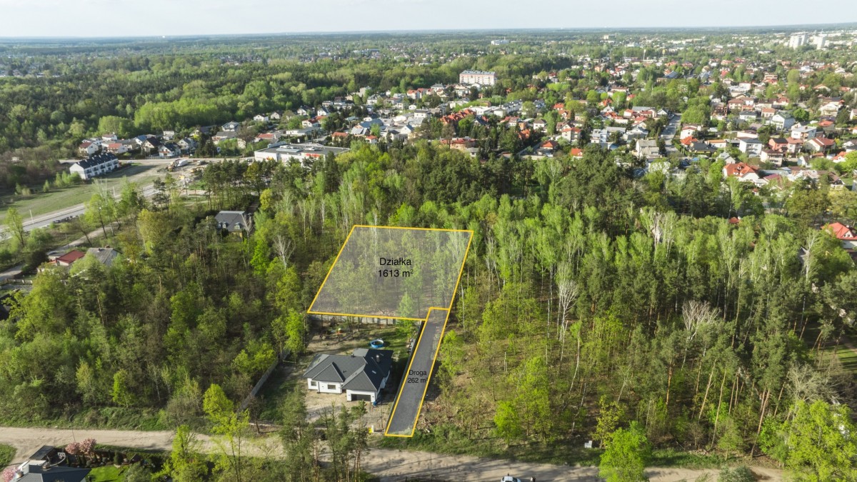 Działka budowlana 1613 m² | Kobyłka, MPZP