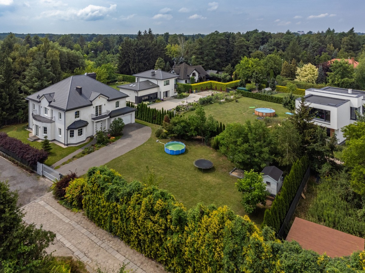 Dom w stylu rezydencjonalnym