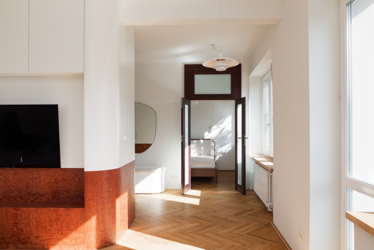 Eleganckie mieszkanie w sercu Saskiej Kępy