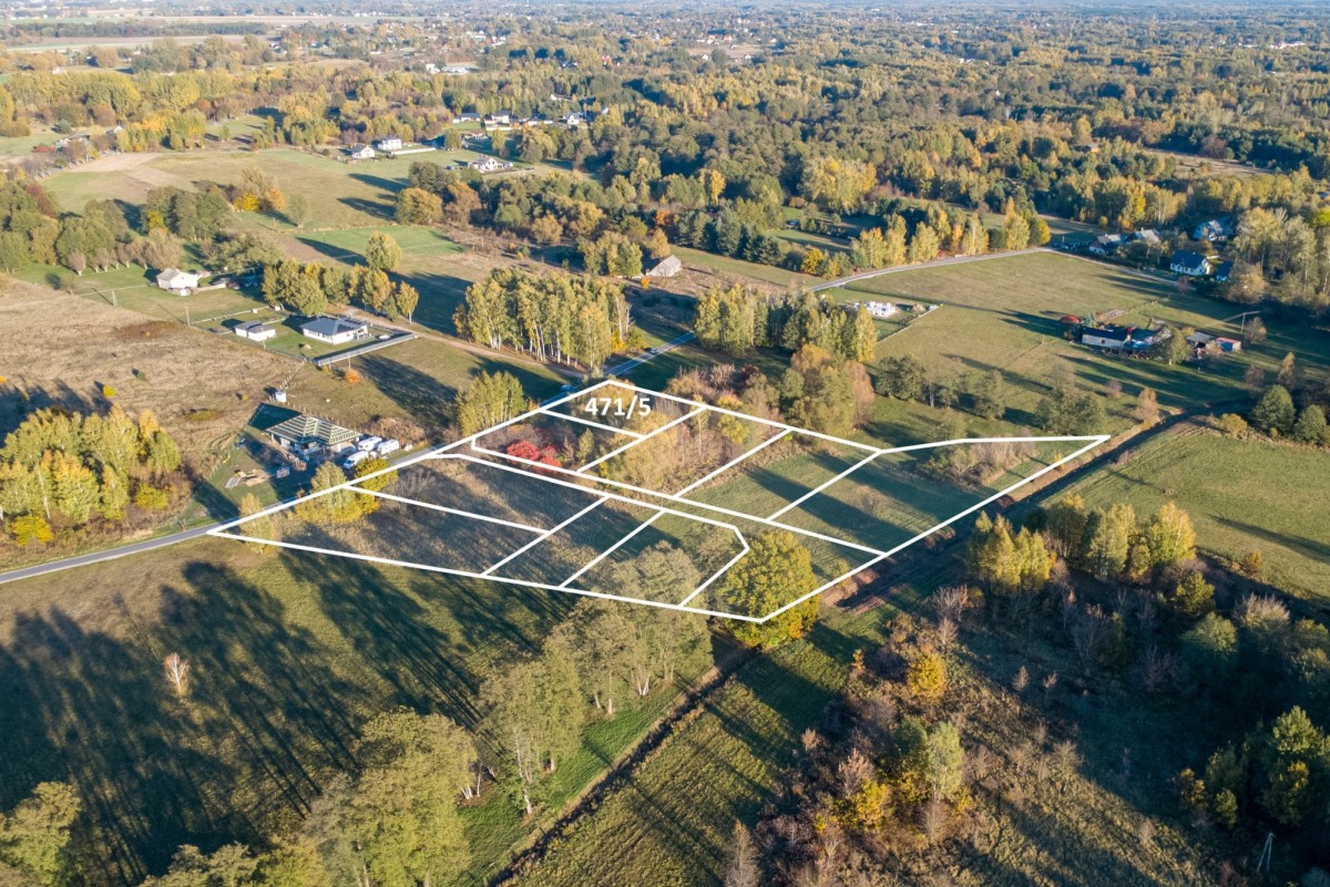 Działka Budy Zosine  k/Grodziska Maz. 471/5