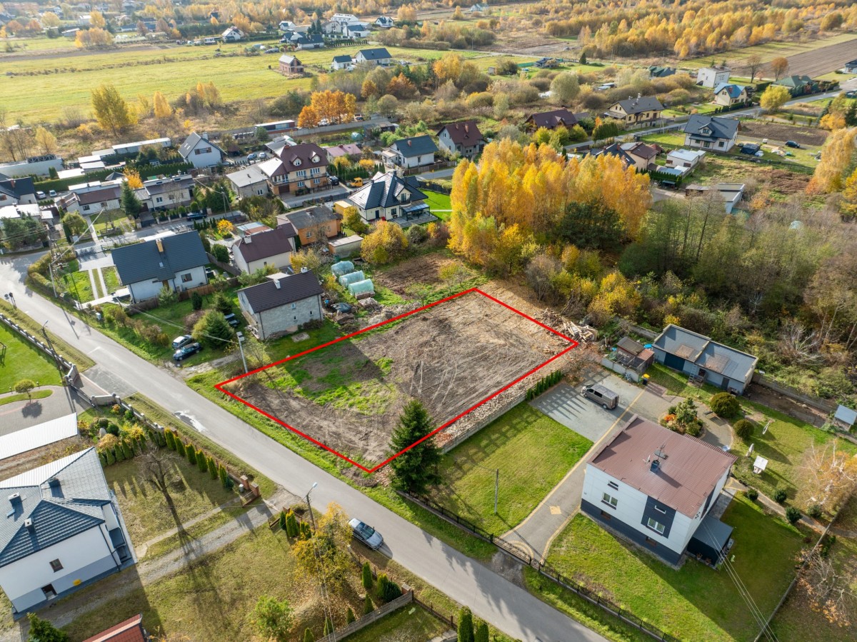 Działka gotowa pod budowę / Media / Światłowód /