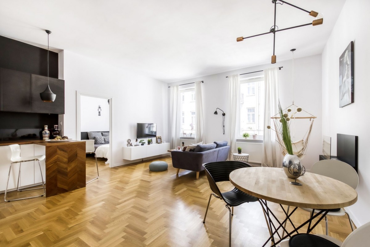 2-pokojowy apartament w kamienicy na Poznańskiej
