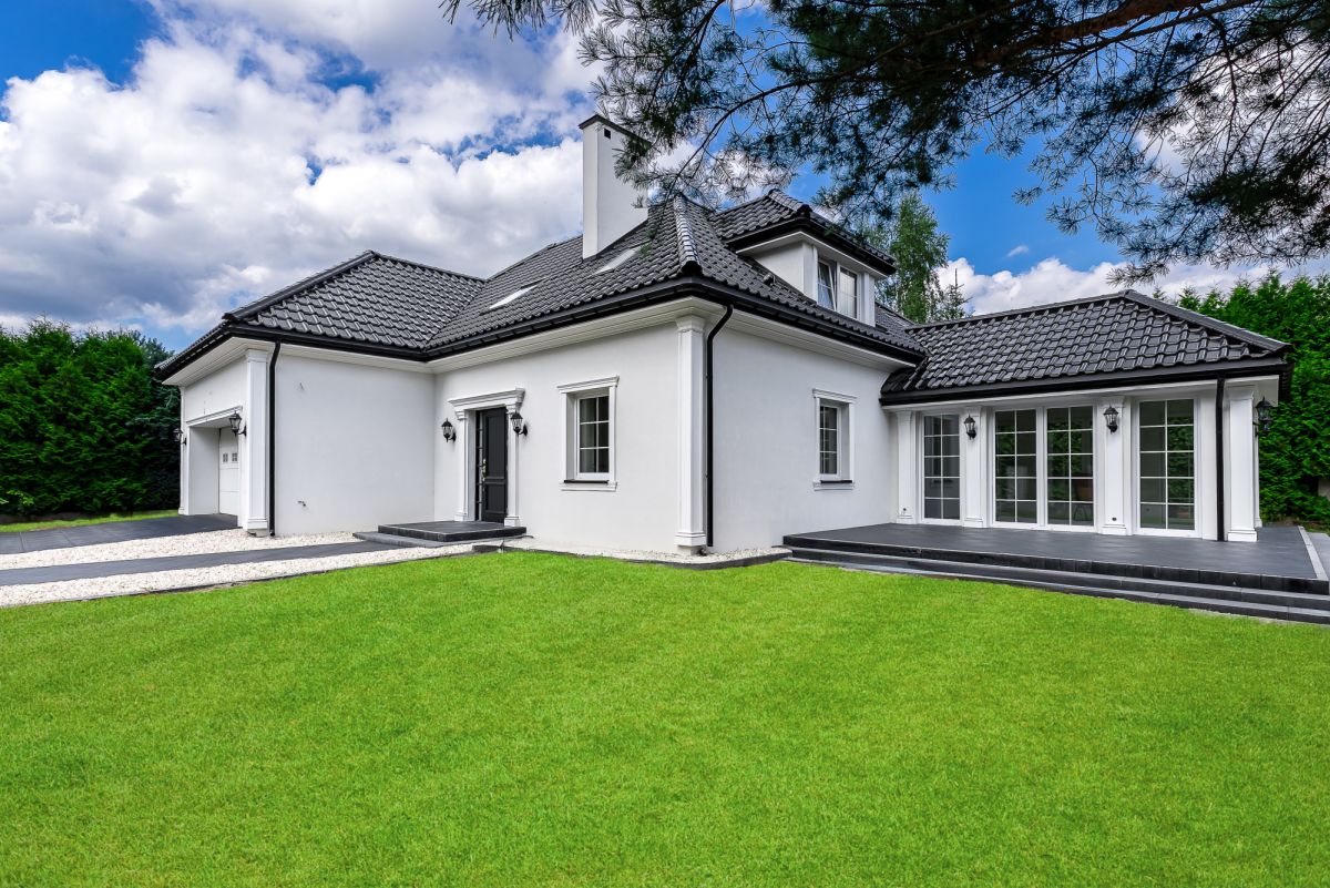 Nowoczesny dom w stylu angielskim blisko Warszawy