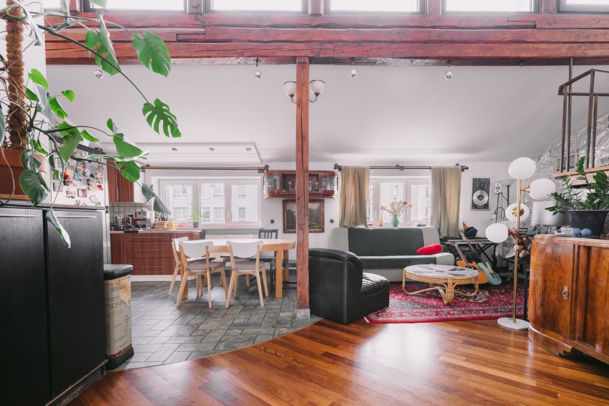 Dwupoziomowy Apartament na Starej Saskiej Kępie