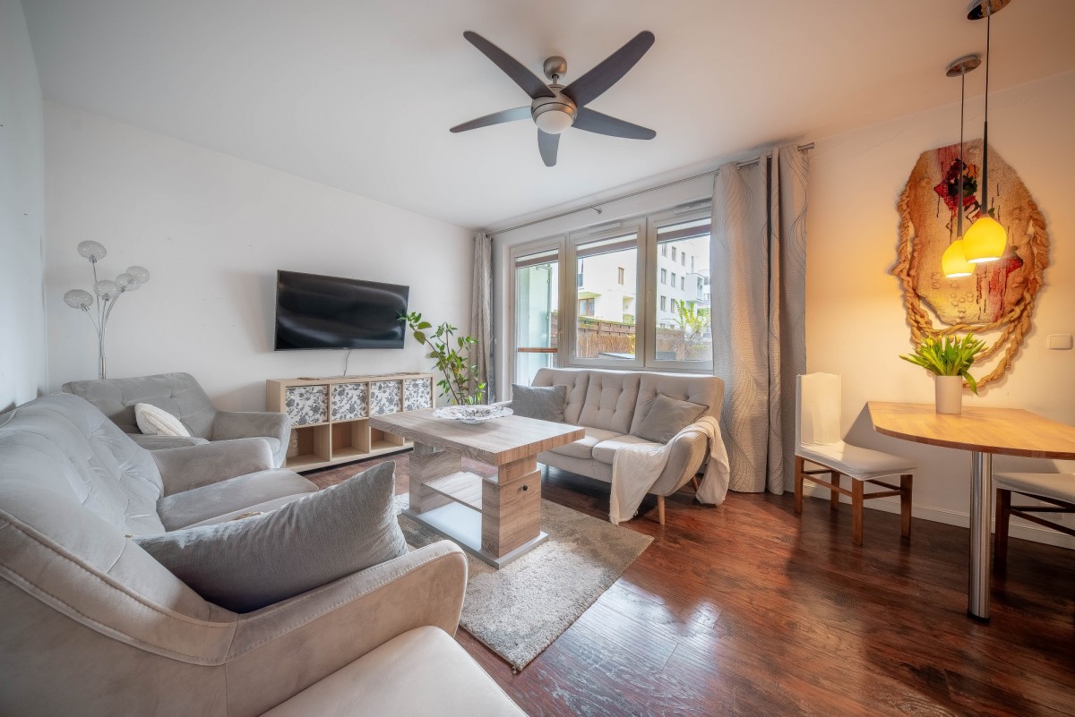 Przestronne mieszkanie z ogródkiem | Ząbki