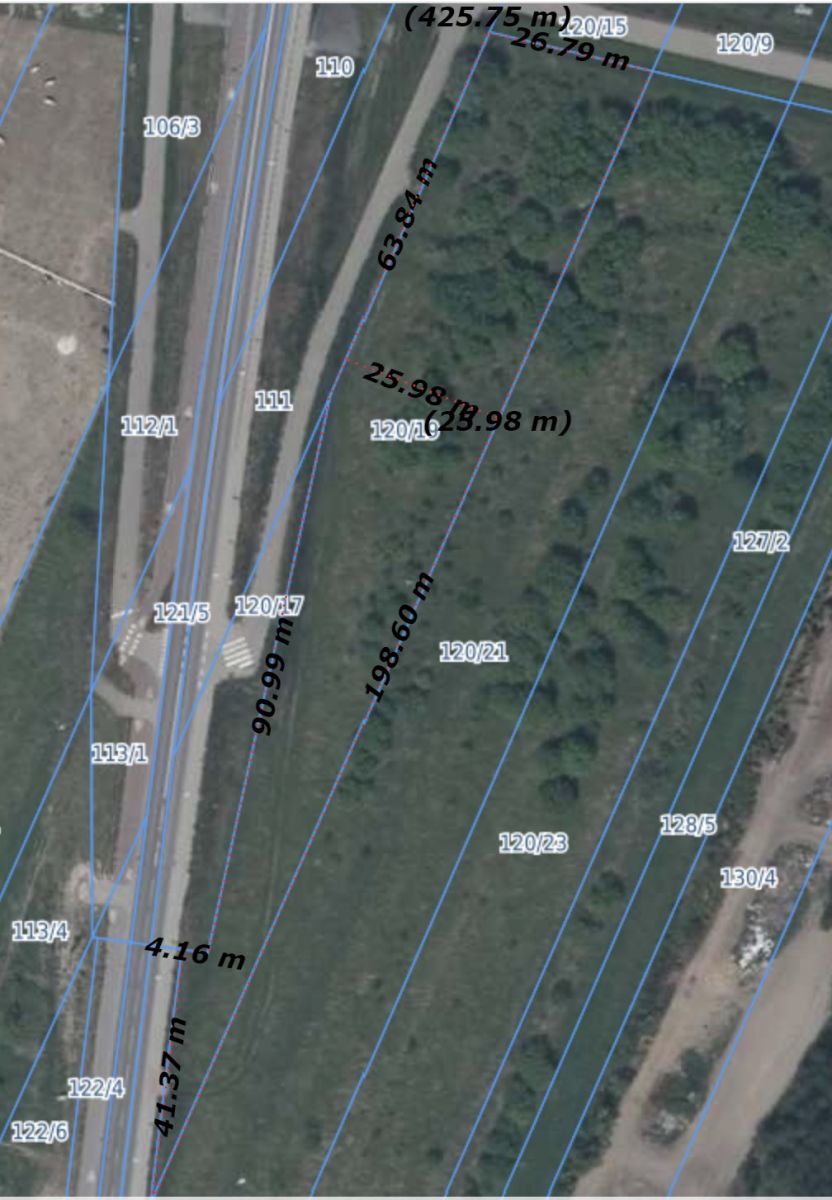 Sprzedam działkę 3730 m2 Dawidy