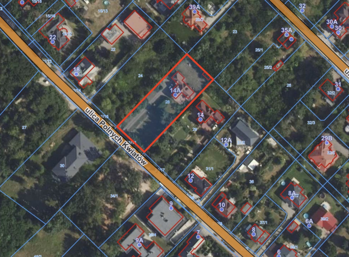 Działka budowlana inwestycyjna z domem