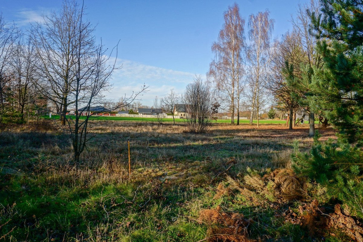 Działka budowlana 1096m2, Grądy k. Żyrardowa