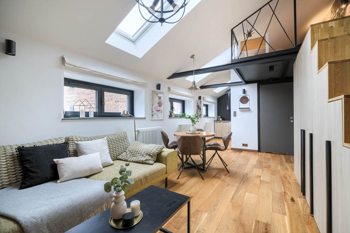 Klimatyczne mieszkanie w budynku dawnej fabryki