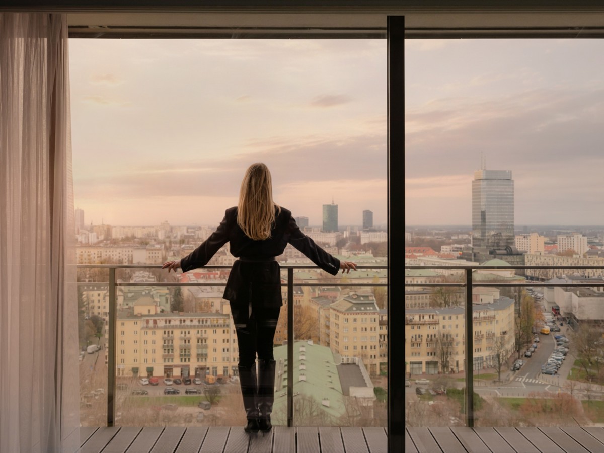 Luksusowy apartament z panoramicznym widokiem