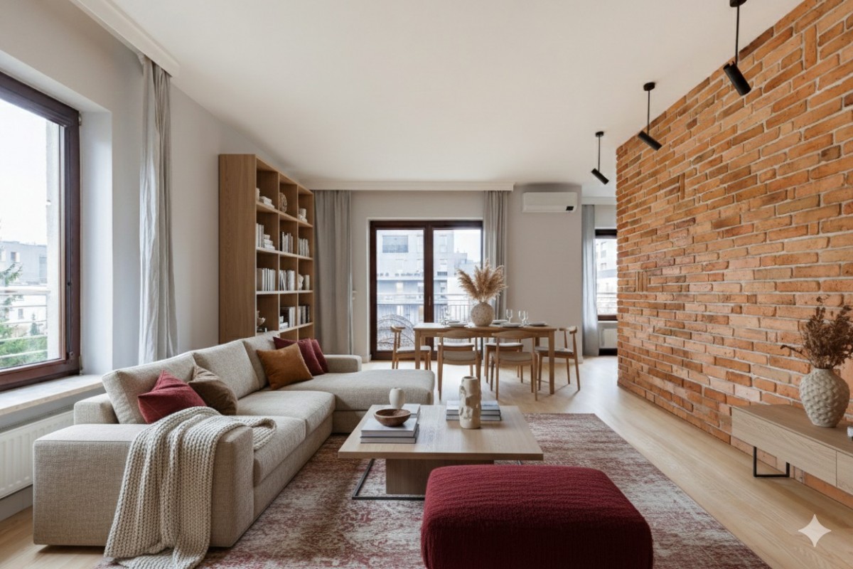 Przestronny apartament w Ostoi Wilanów.