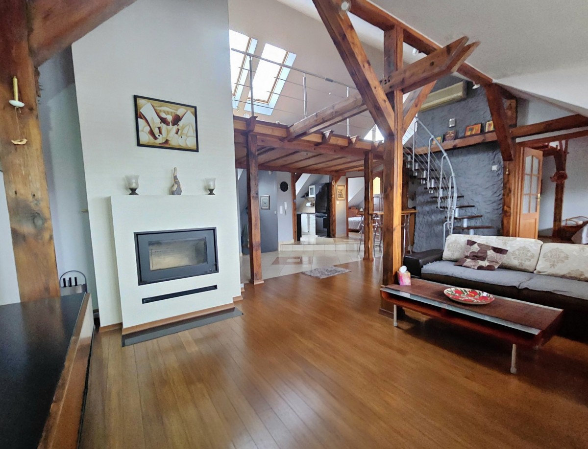 Unikalny, dwupoziomowy apartament na Mokotowie