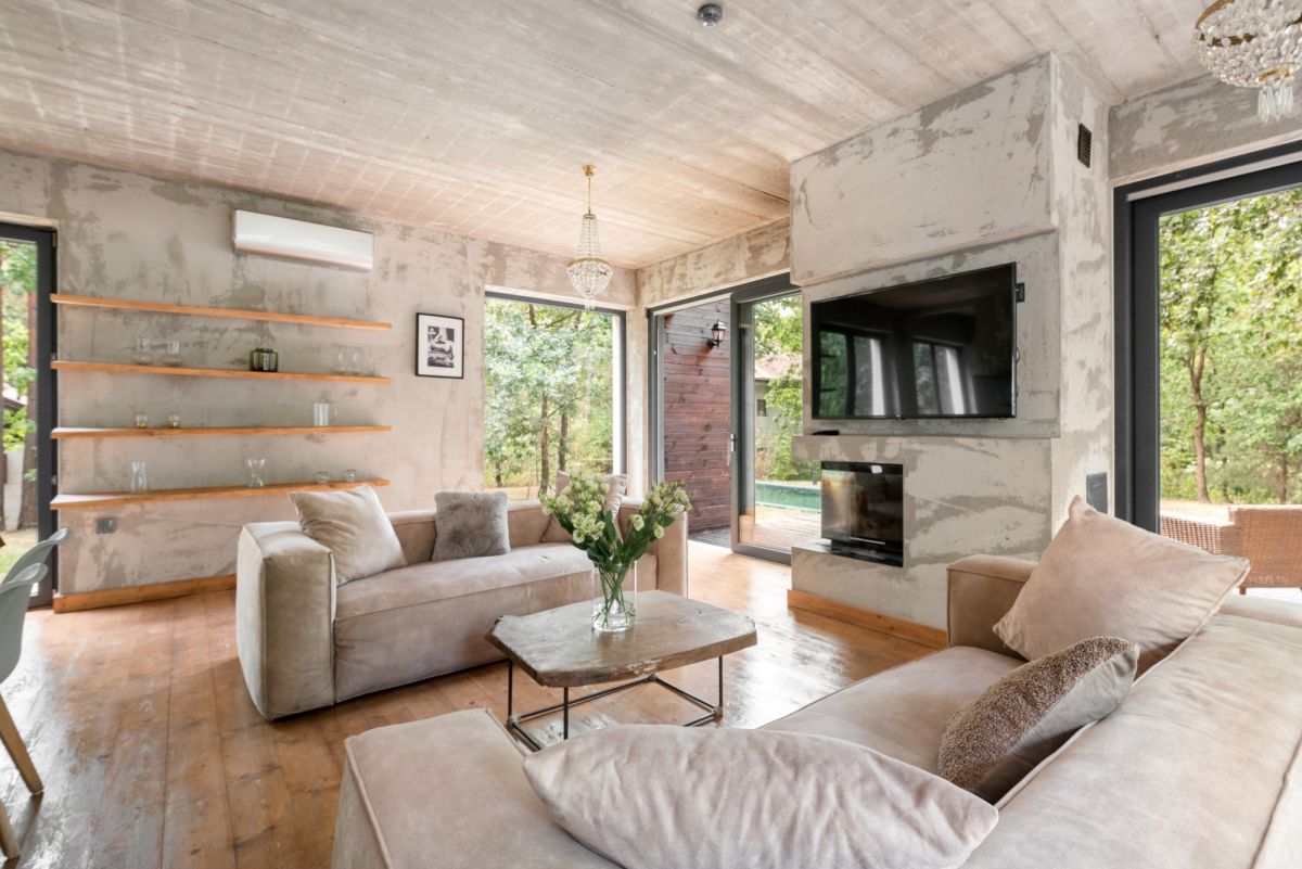 Klimatyczny Dom Z Dwoma Basenami Zalesie Górne