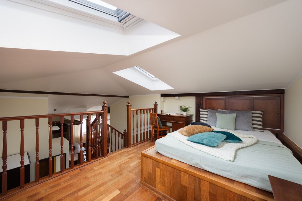 Piekny widok na Centrum, duża antresola